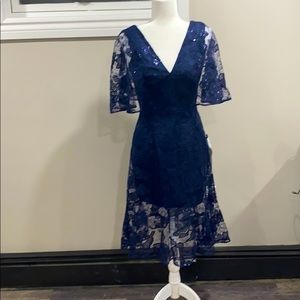 Beautiful blue evening dress